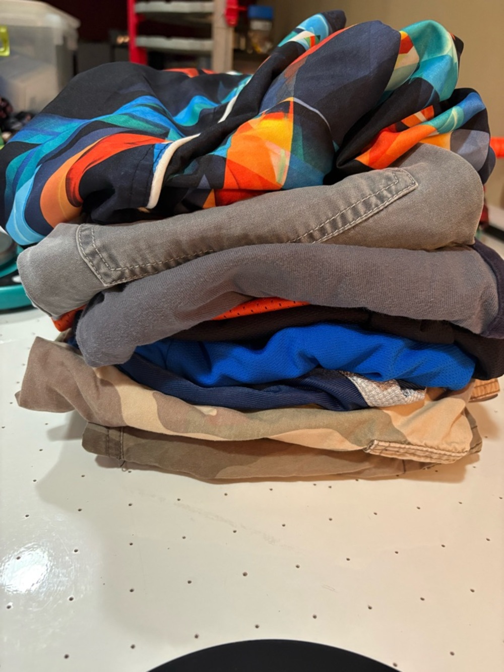Stack of 10 Mixed Casual Shorts - Multicolor 10/12